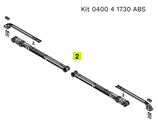 1730 + 0400 4 ABS - кит 0400 4 ABS